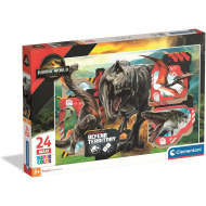 Jurassic World Maxi Super Color 24dílné puzzle - Clementoni