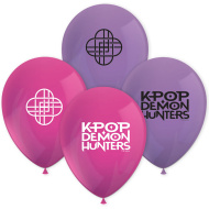 K-Pop latexové balónky s motivem lovců démonů, sada 8 ks.