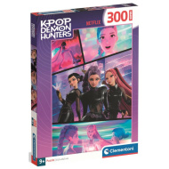 K-pop lovci démonů Super puzzle 300 dílků - Clementoni