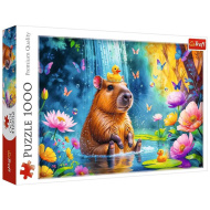 Kapybara ve vodě 1000dílné puzzle - Trefl