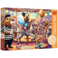 Kapybary na dovolené – puzzle 100 dílků – Trefl