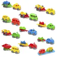 Kid Cars auta s přívěsem - Wader
