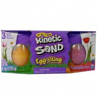 Kinetic Sand: Egg-Citing pískové těsto 170g - Spin Master