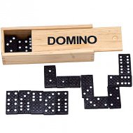 Klasické domino v dřevěné krabici