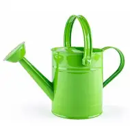 Kovová retro konvička na zalévání zelené barvy 1,5L - Woodyland
