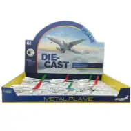 Kovový Plame letadlo s osvětlením, v několika variantách