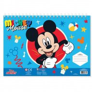 Kreativní omalovánky Mickey Mouse se šablonami a samolepkami v několika variantách