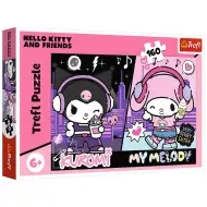 Kuromi a My Melody městský rytmus 160dílné puzzle - Trefl