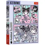 Kuromi kouzelné dobrodružství 2x200dílné puzzle - Trefl