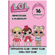 L.O.L. Surprise! - Představujeme Kluby! - Protiváha, Klid!, Náladové samolepkové sešit