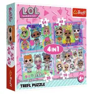 L.O.L Surprise panenky 4 v 1 puzzle - Trefl