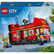 LEGO® City: Červený dvoupatrový turistický autobus (60407)