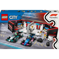 LEGO® City: F1® garáž, Mercedes-AMG a Alpine auta (60444)