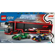 LEGO® City: F1® kamion s vozy RB20 a AMR24 F1® (60445)