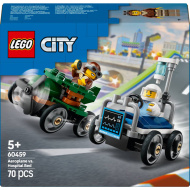 LEGO® City: Letadlo vs. nemocniční lůžko, závodní balíček (60459)