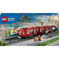 LEGO® City: Tramvaj a zastávka v centru města (60423)