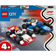 LEGO® City: Závodní vozy Williams Racing F1® a Haas F1® (60464)