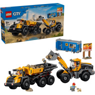 LEGO® City: čelní nakladač a sklápěcí nákladní vůz (60494)