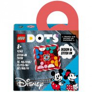 LEGO® DOTS: Mickey Mouse a Minnie Mouse nášivka (41963)