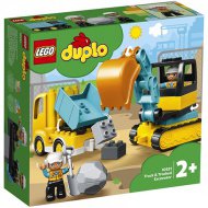 LEGO® DUPLO®: Nákladní auto a pásový rypadlo (10931)