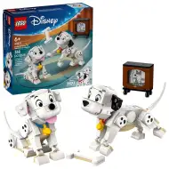 LEGO® Disney: 101 dalmatinů: Šťastný a Chlupáč – štěňata dalmatinů (43271)