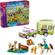 LEGO® Friends: Přívěs pro přepravu koně a hříběte (42695)