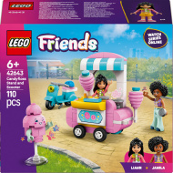 LEGO® Friends: Stánek s cukrovou vatou a skútr (42643)