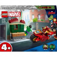 LEGO® Marvel: Iron Man na motorce a Hulk (76287)