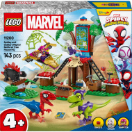 LEGO® Marvel: Spider-Man a Gobby v bitvě s raptory na základně ve stromovém domě (11200)