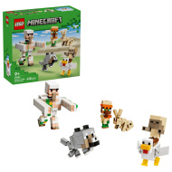 LEGO® Minecraft: Kuřecí žokej, útok v poušti (21592)