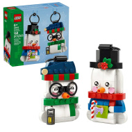 LEGO®: Vánoční ozdoby se sněhulákem (40812)