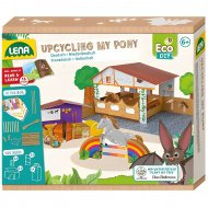 LENA: Můj Pony ECO jízdárna - kreativní sada pro výrobu