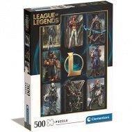 League of Legends: Hrdinové HQC puzzle 500 dílků - Clementoni