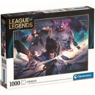 League of Legends: Yasumův tým HQC puzzle 1000 kusů - Clementoni