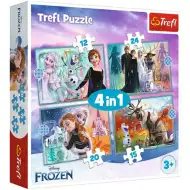 Ledové království 2. 4v1 puzzle set - Trefl