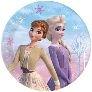Ledové království 2 Elsa a Anna papírové talíře 8ks sada 23cm