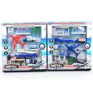 Letištní hra s letadly a značkami ve dvou variantách