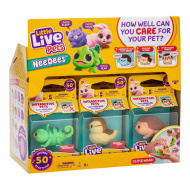 Little Live Pets: Needees Sběratelské interaktivní mazlíčky různé druhy 1ks