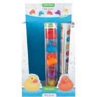 Little Stars barevné koupací kačenky, sada 5 ks