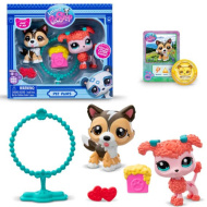 Littlest Pet Shop: Petfluencers psi 2ks sada figurek - Jump and joy 2. série