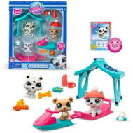 Littlest Pet Shop: Sněžný den 3ks figurkový set série 2