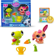 Littlest Pet Shop: Štafetoví závodníci - Balíček figurek Želva a Králík, 2. série