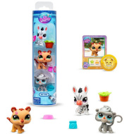 Littlest Pet Shop: Zebra, tygr, pavián 3ks figurkový balíček - Country vibes 2. série