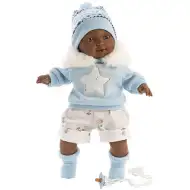 Llorens: Sirham 38cm pláčící panenka v hvězdném oblečení