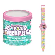 Luna: Dětské analogové hodinky Gabi v kovové dárkové krabičce