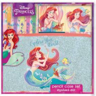 Luna: Disney Princezny - Ariel psací sada v PVC tašce