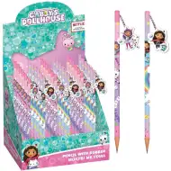 Luna: Gabi panenka dům s gumou s motivem grafitové tužky, ve dvou variantách, 1 ks