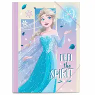 Luna: Ledové království gumičková složka pro listy A4 25x35cm