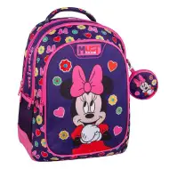 Luna: Must Team Disney Minnie s kulatými rohy, tříkomorový batoh 32x18x43 cm