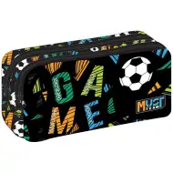 Luna: Must Team Game válcové pouzdro na tužky s motivem fotbalového míče, se 2 kapsami